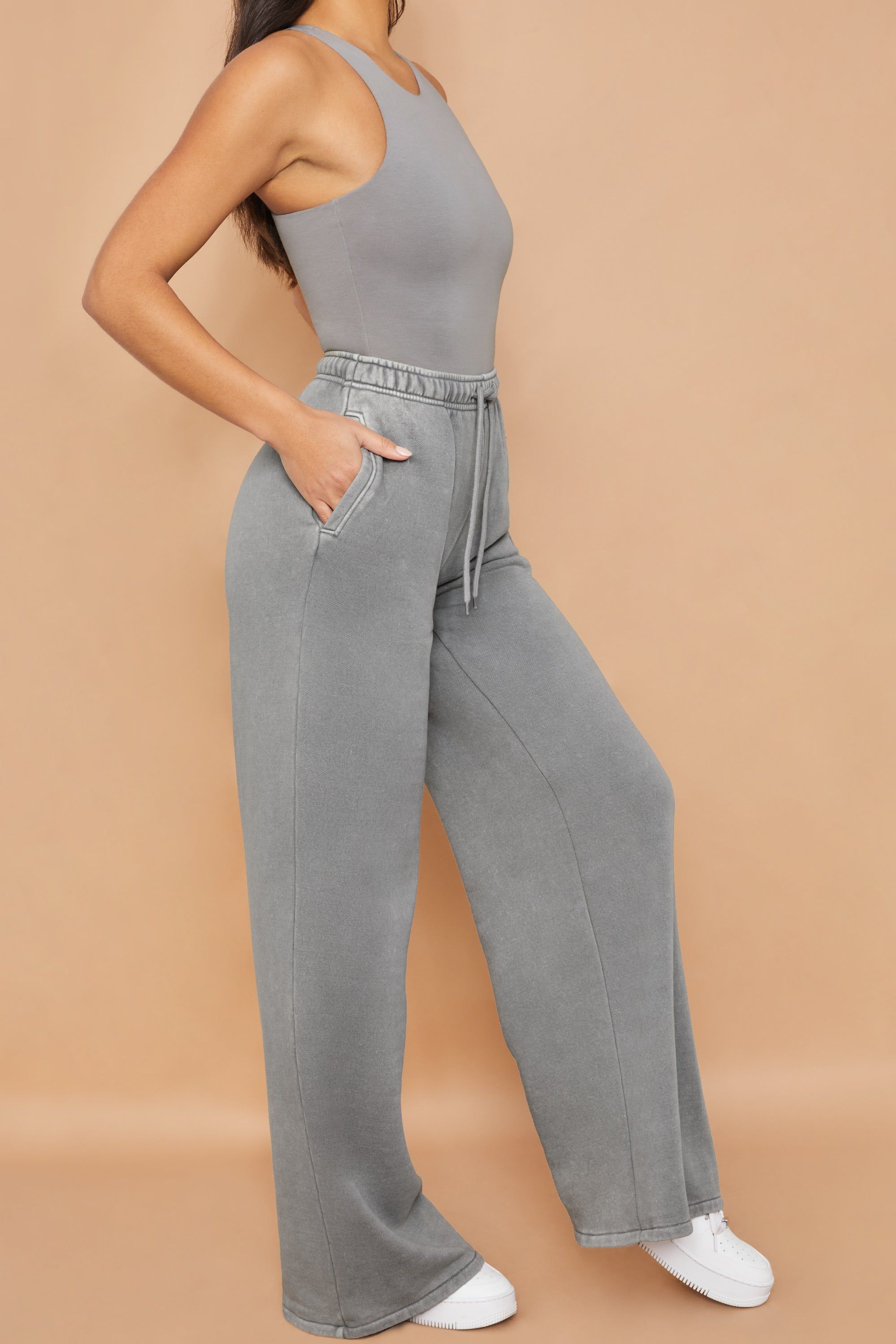Supreme Petite - Joggers in Grey sold by Bo + Tee product image thumbnail 2