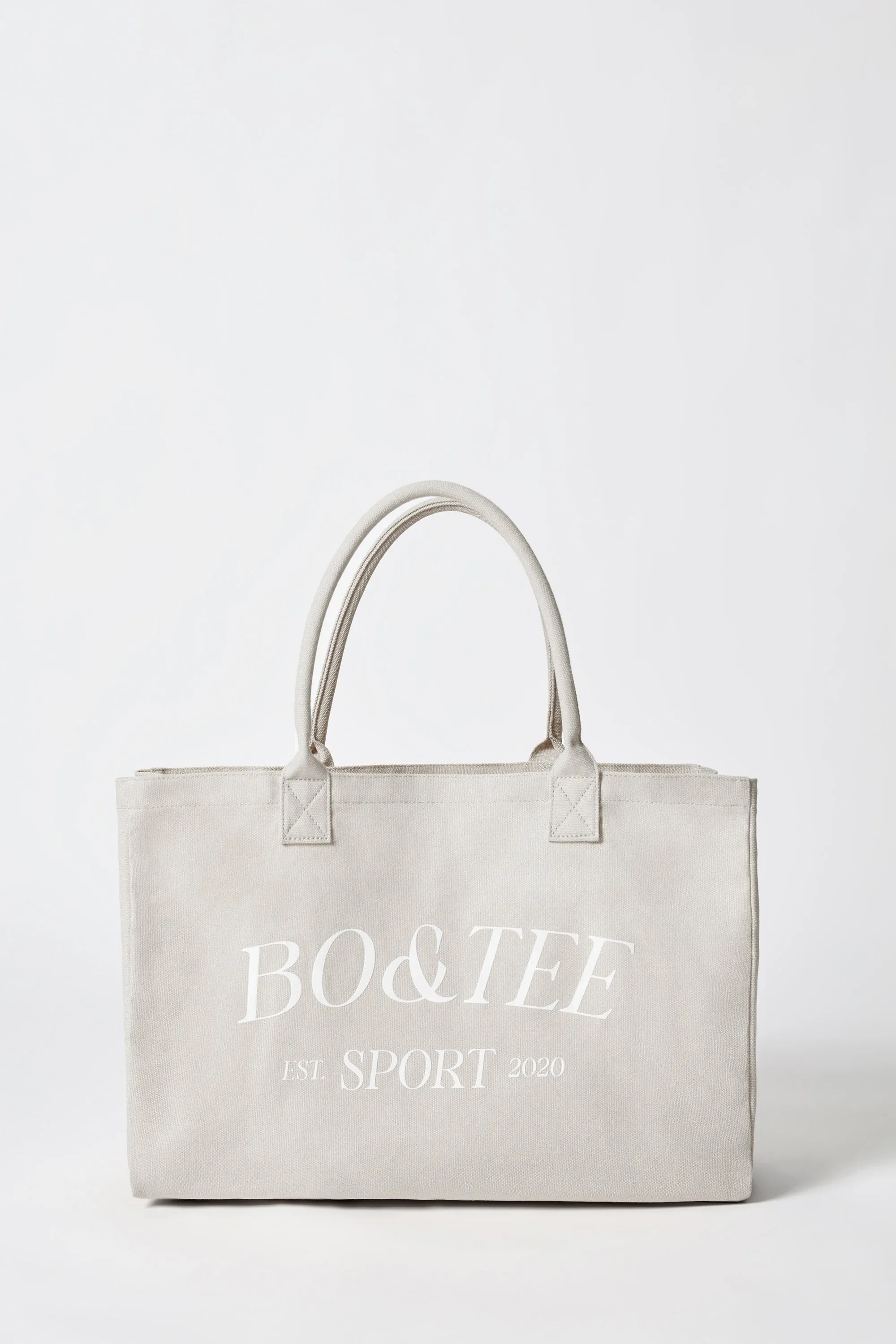 Sport - Large Canvas Tote Bag in Vintage Grey sold by Bo + Tee