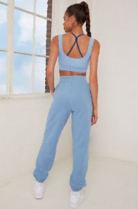 Rested Petite - Joggers in Blue sold by Bo + Tee