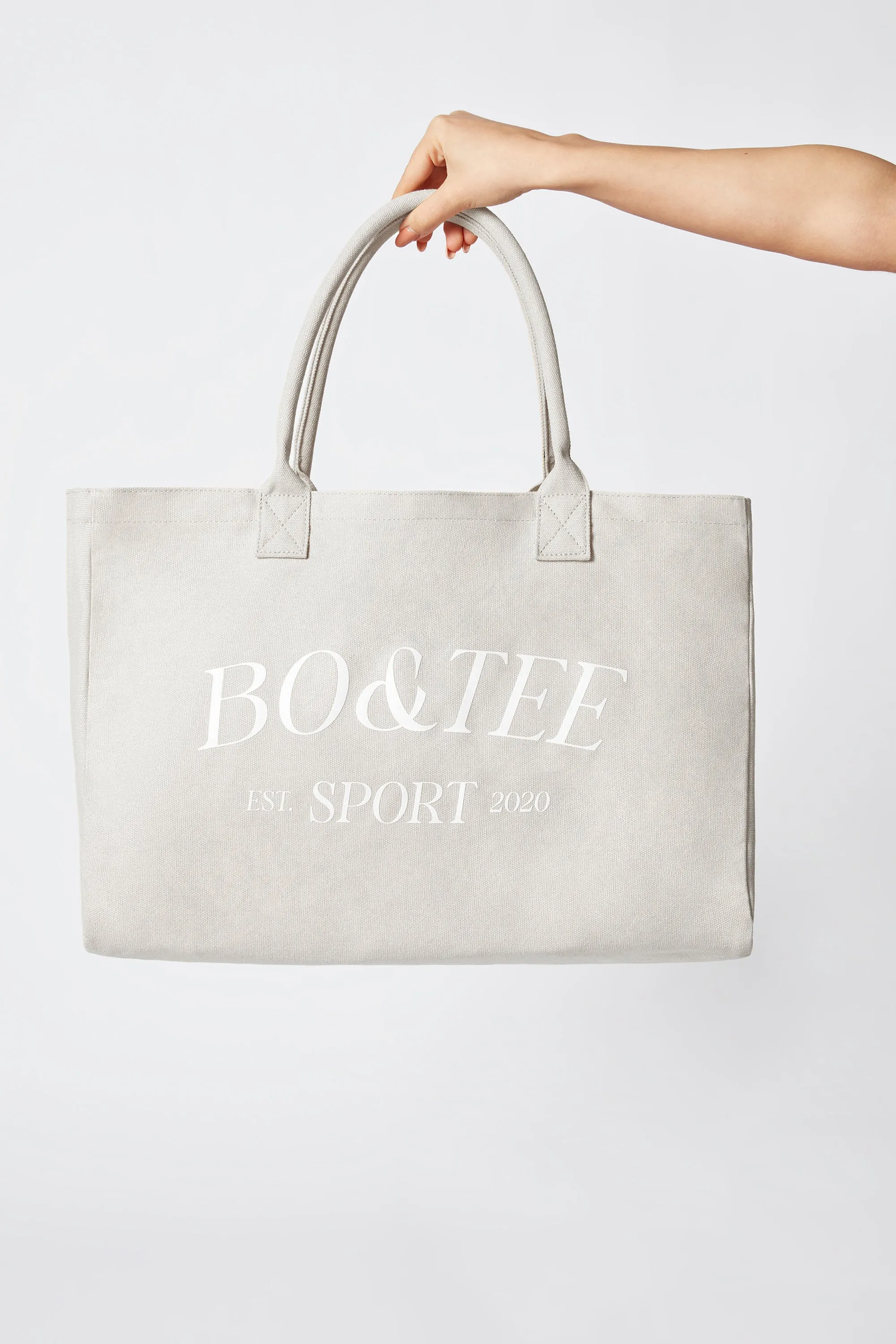 Sport - Large Canvas Tote Bag in Vintage Grey sold by Bo + Tee product image thumbnail 2