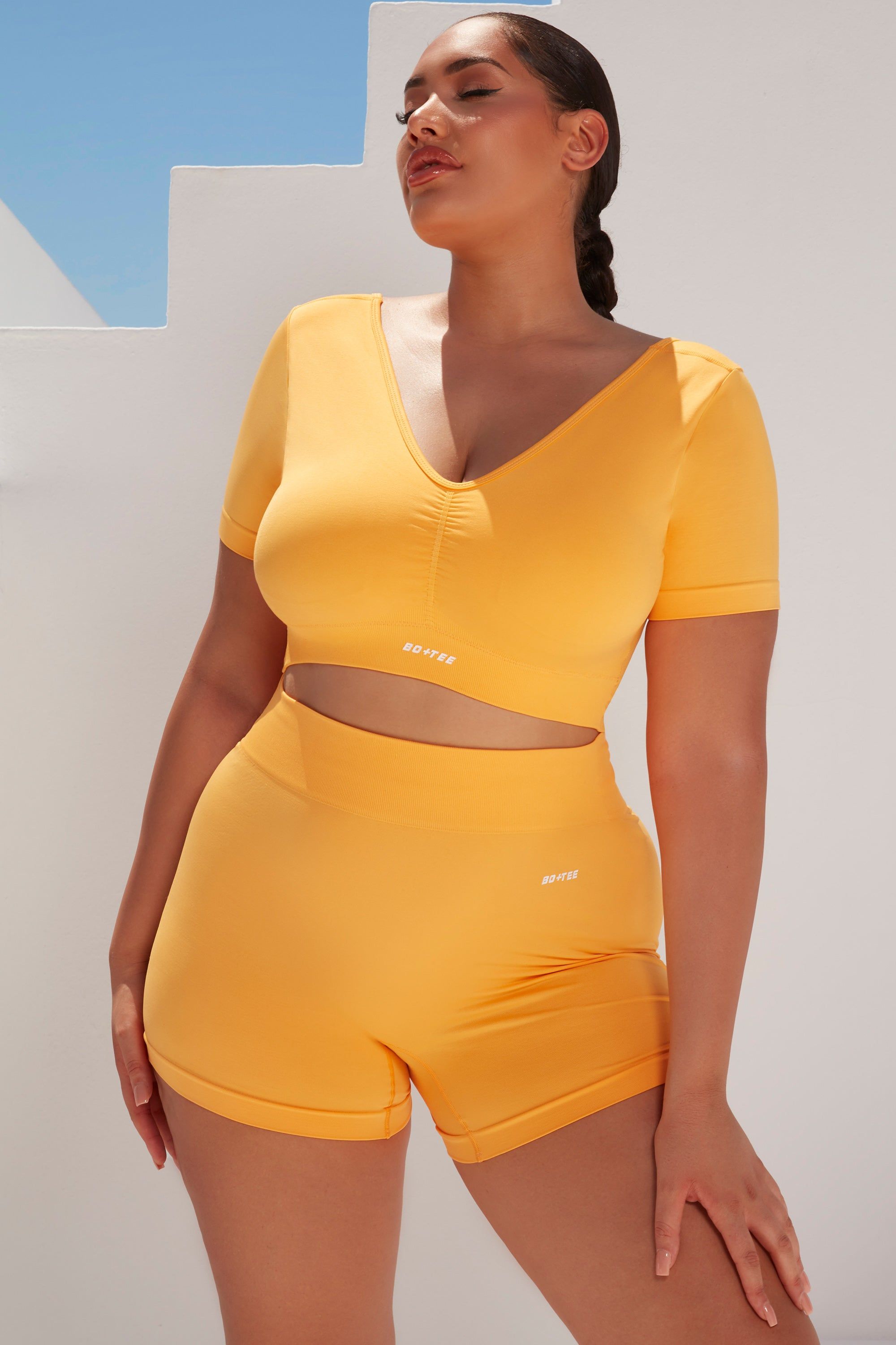 Flash - Shorts in Light Orange sold by Bo + Tee product image thumbnail 4