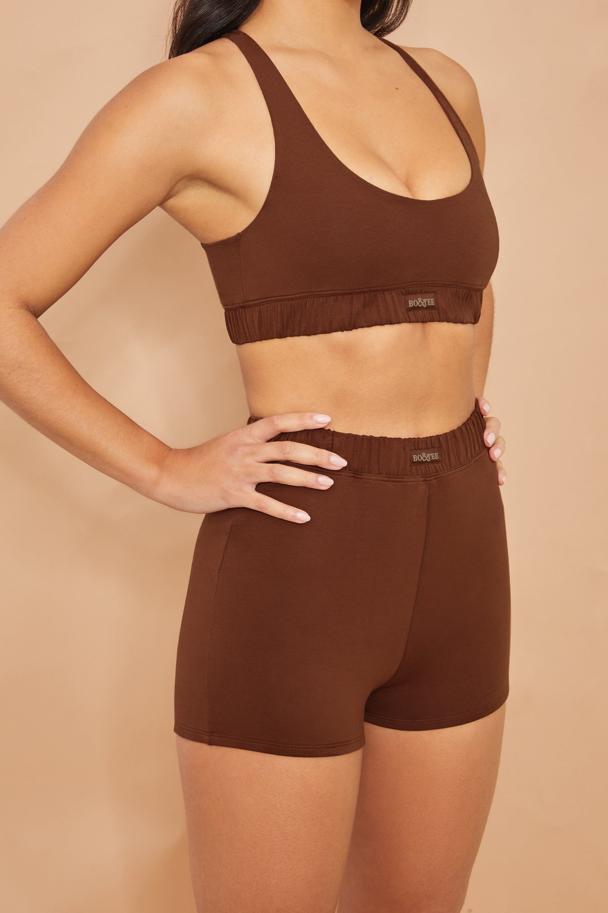 Cool Off - Bralet in Brown sold by Bo + Tee product image thumbnail 2