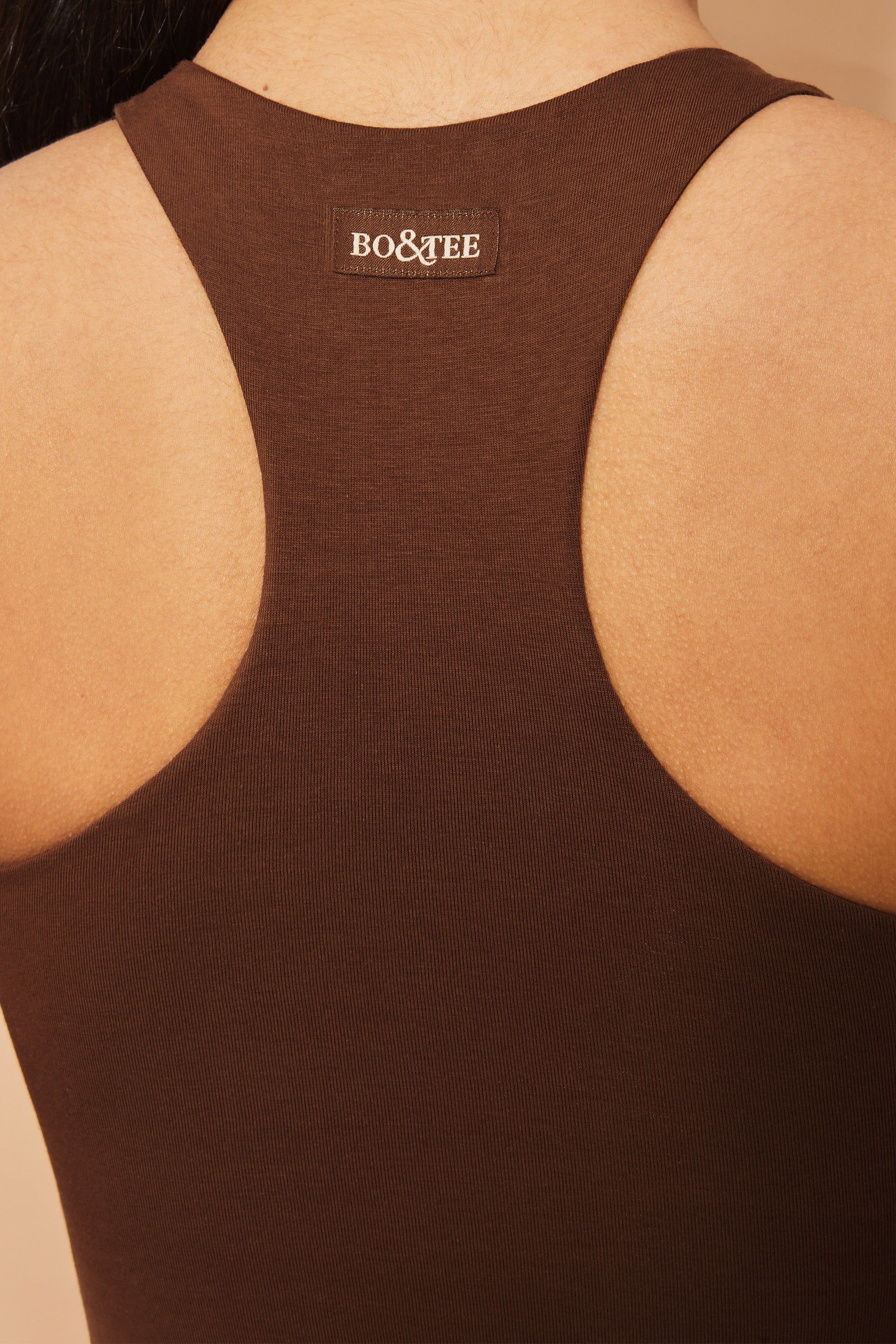 Aligned - Bodysuit in Brown sold by Bo + Tee product image thumbnail 4