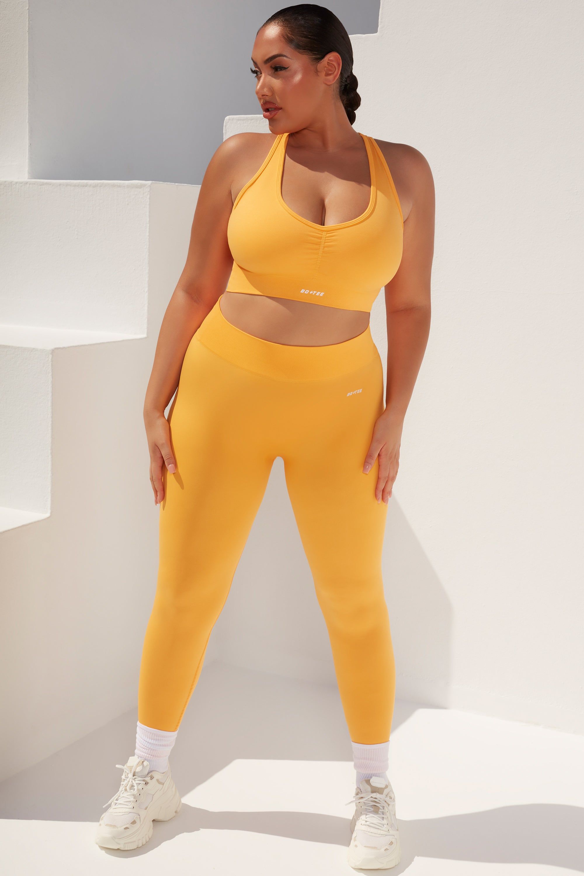Surge Petite - Leggings in Light Orange sold by Bo + Tee product image thumbnail 6