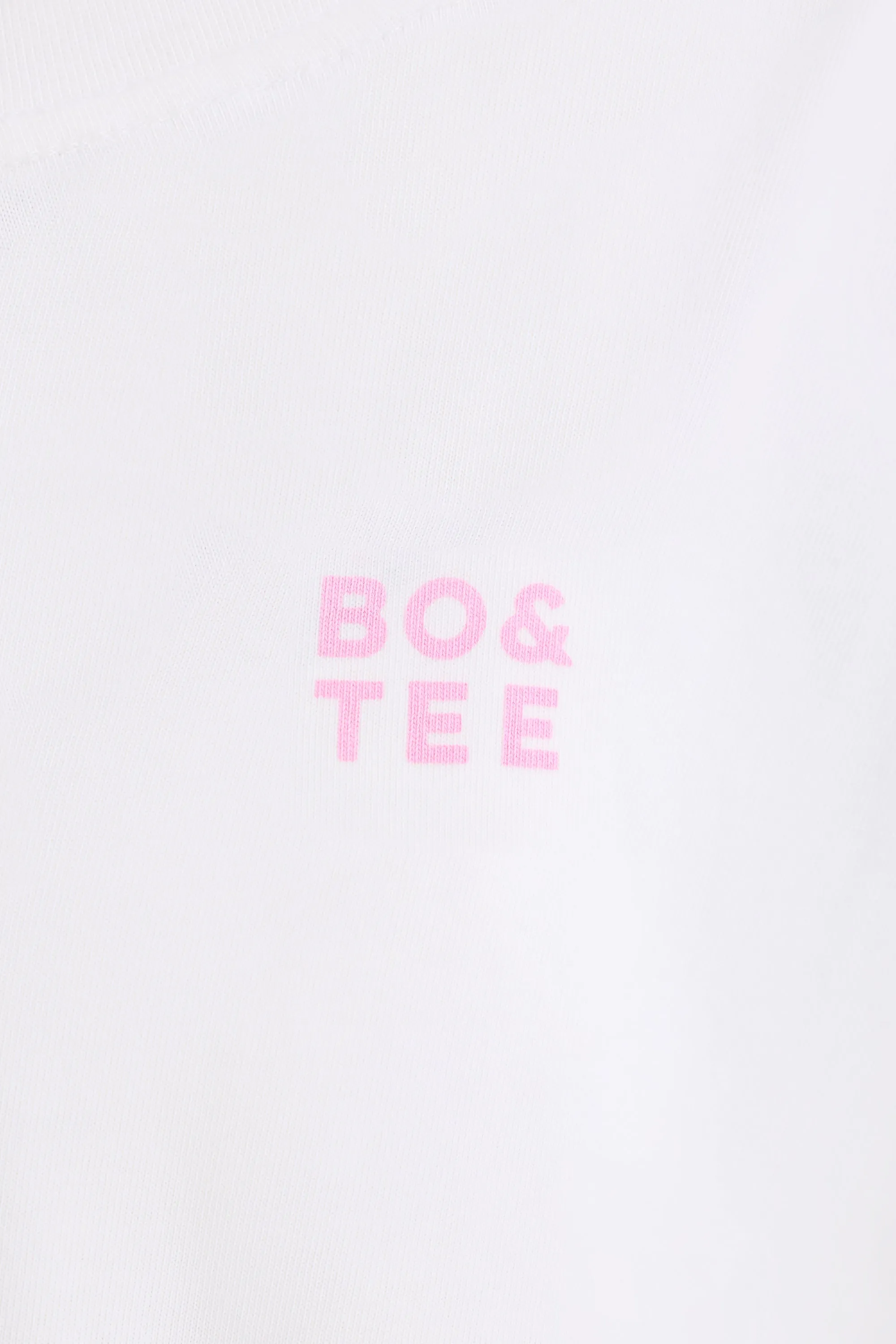 Soft Cotton Jersey Oversized T-Shirt in White sold by Bo + Tee product image thumbnail 5