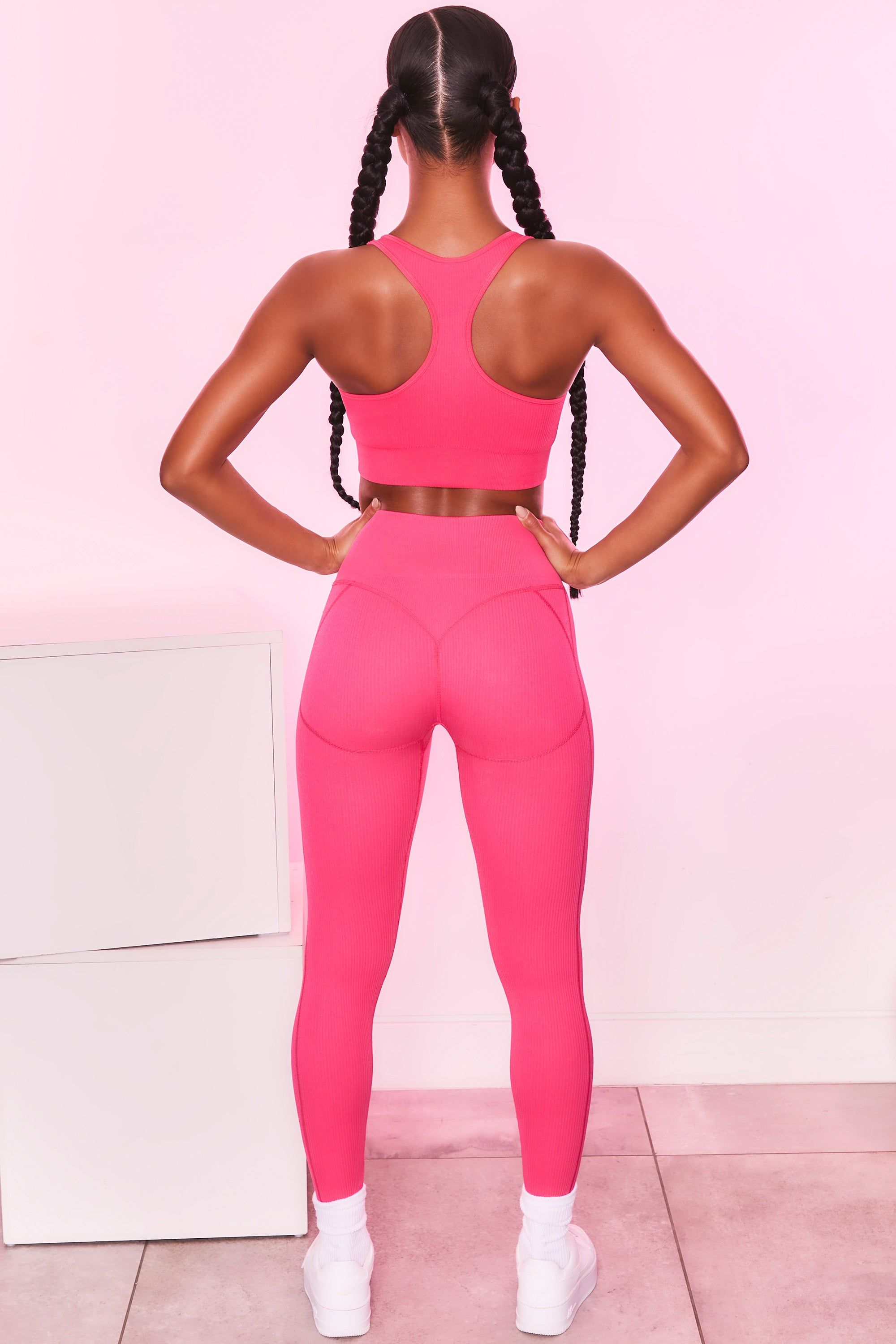 Be The Best - Crop Top in Hot Pink sold by Bo + Tee product image thumbnail 3