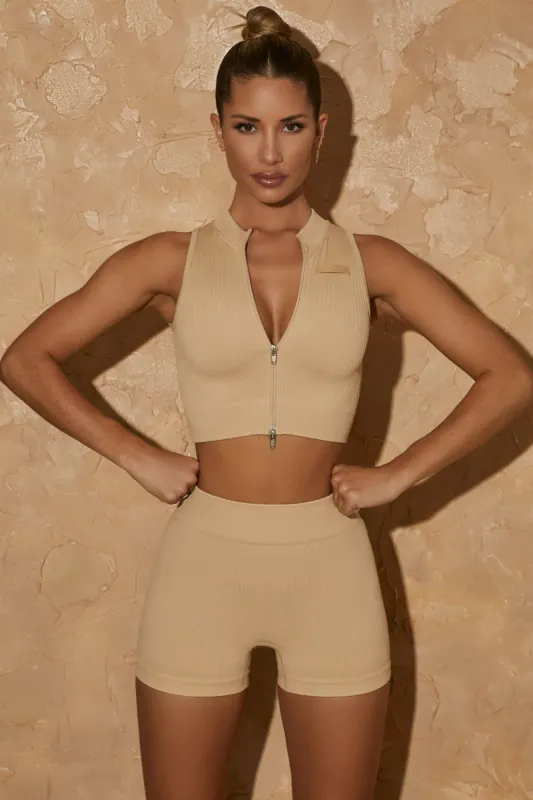 Definition - Mini Shorts - Beige sold by Bo + Tee