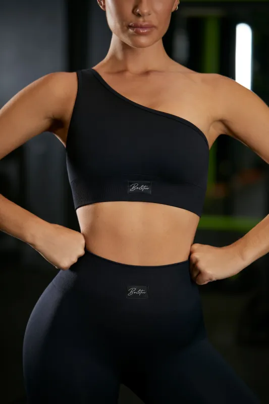 Empowered - Crop Top in Black sold by Bo + Tee