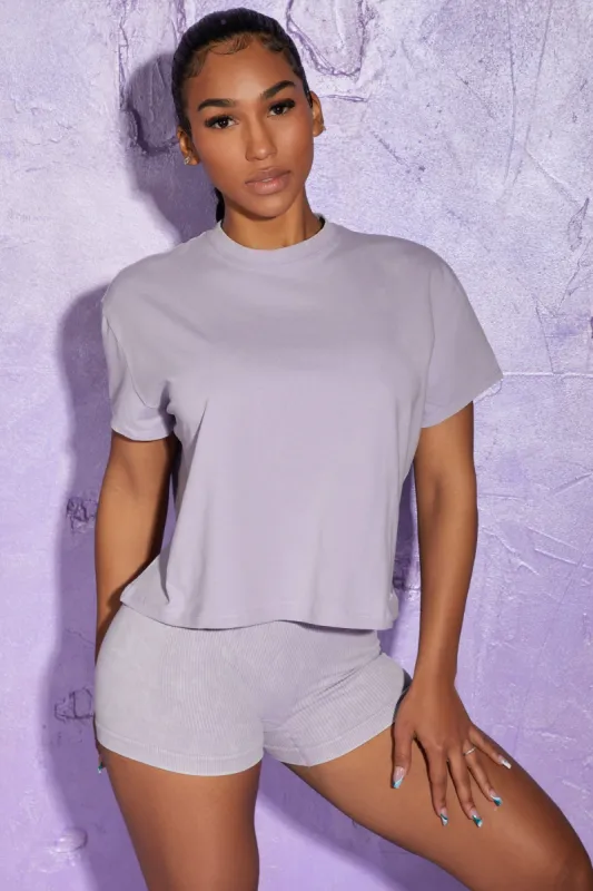 Ultimate - Oversized T-Shirt in Lilac sold by Bo + Tee