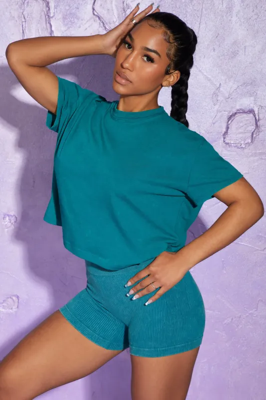 Ultimate - Oversized T-Shirt in Teal sold by Bo + Tee