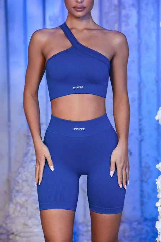 New Peaks - Biker Shorts - Blue sold by Bo + Tee