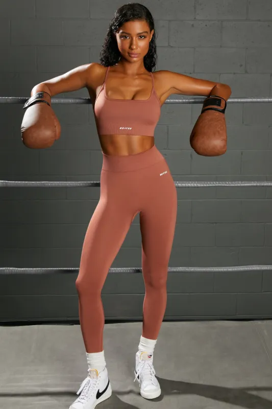 Surge - Leggings in Rust sold by Bo + Tee