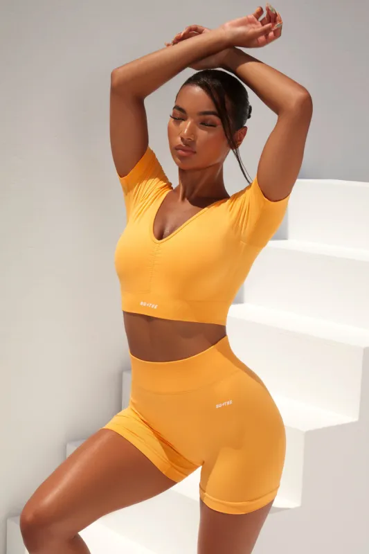 Flash - Shorts in Light Orange sold by Bo + Tee