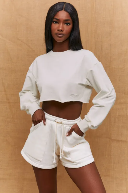 Momentum - Sweatshirt in Ivory sold by Bo + Tee