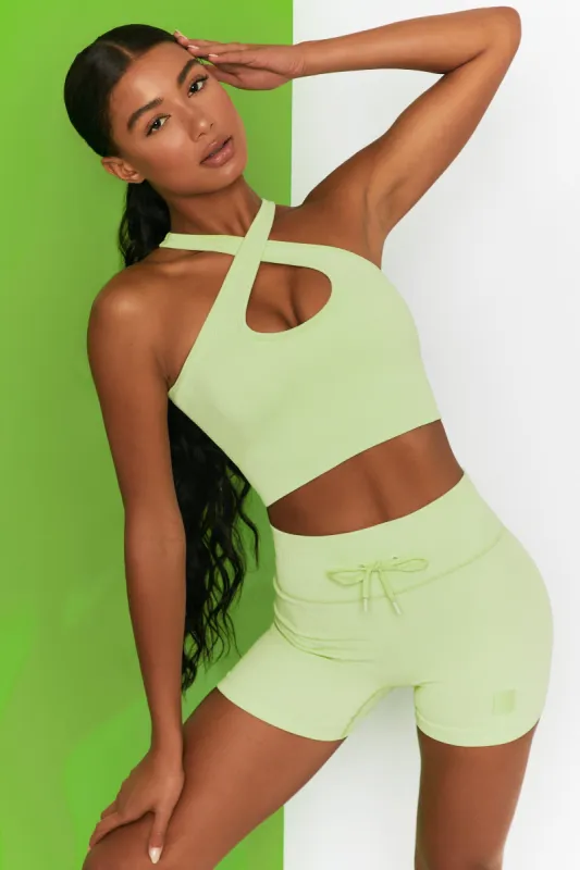 Move It - Shorts in Lime made by Bo + Tee