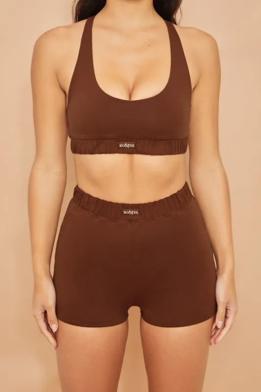 Cool Off - Bralet in Brown sold by Bo + Tee