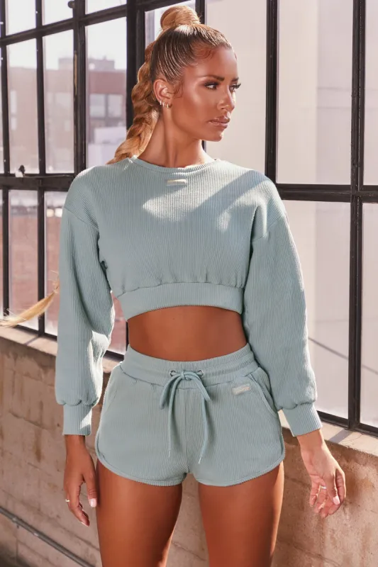 Loosen Up - Shorts in Blue sold by Bo + Tee