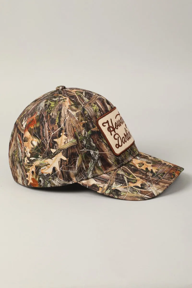 Howdy Darlin' Patch Camo Trucker Hat sold by Evercado product image thumbnail 2