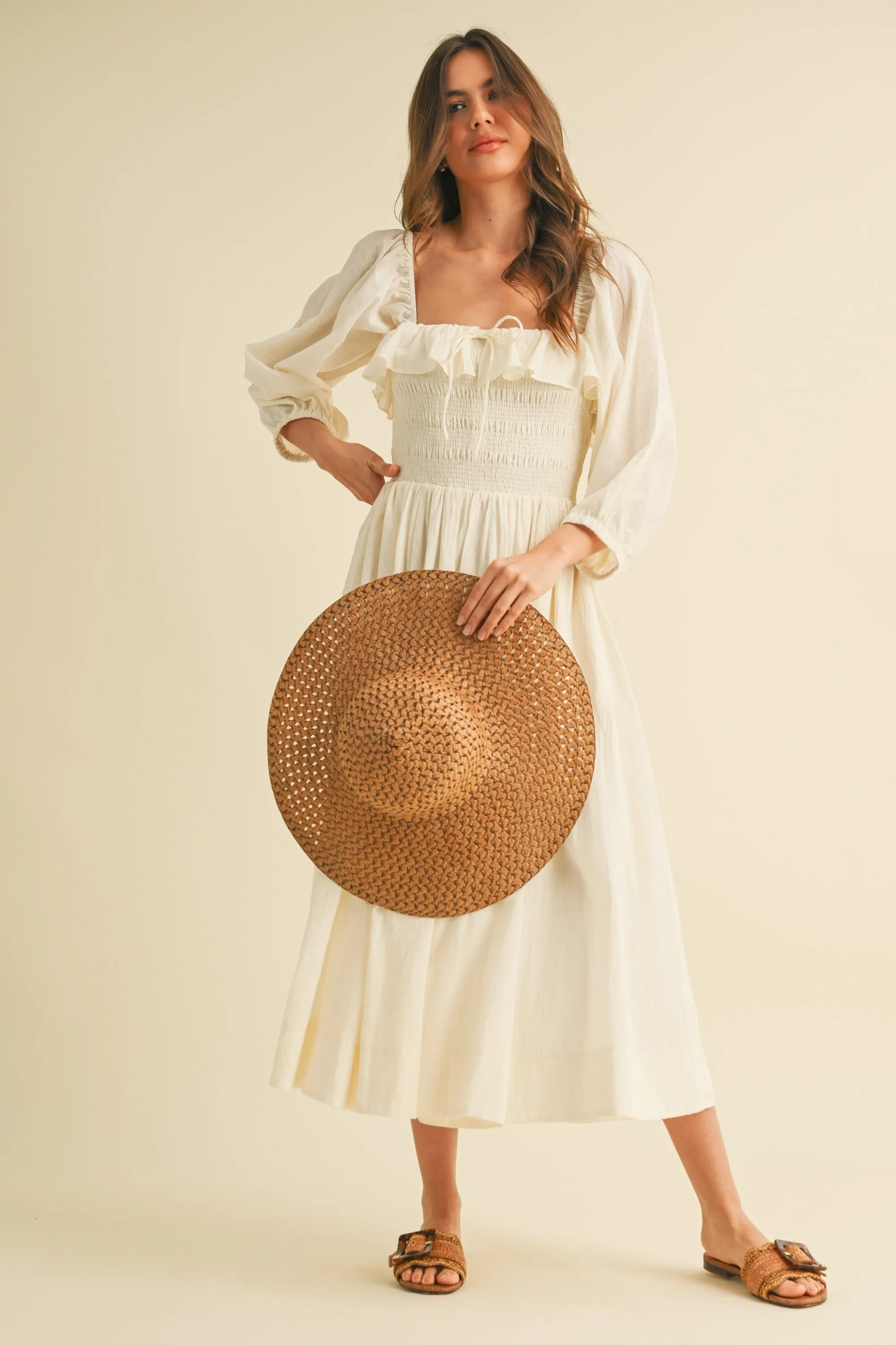 Oasis Flowy Midi Dress sold by Evercado product image thumbnail 4