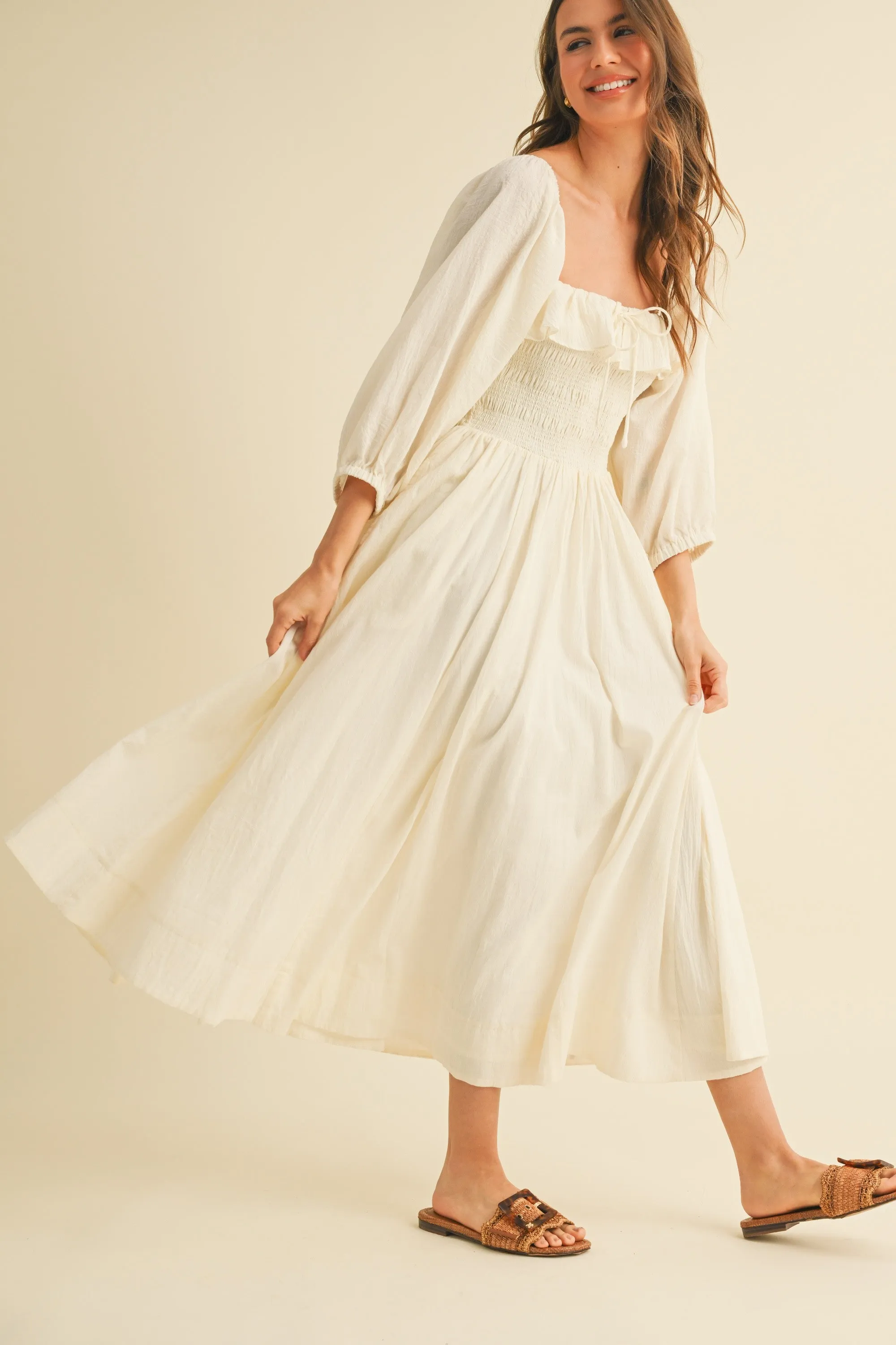 Oasis Flowy Midi Dress sold by Evercado product image thumbnail 2