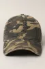 Distressed Camouflage Baseball Cap sold by Evercado