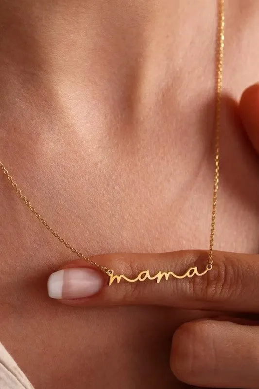 Mama Dainty Necklace sold by Evercado