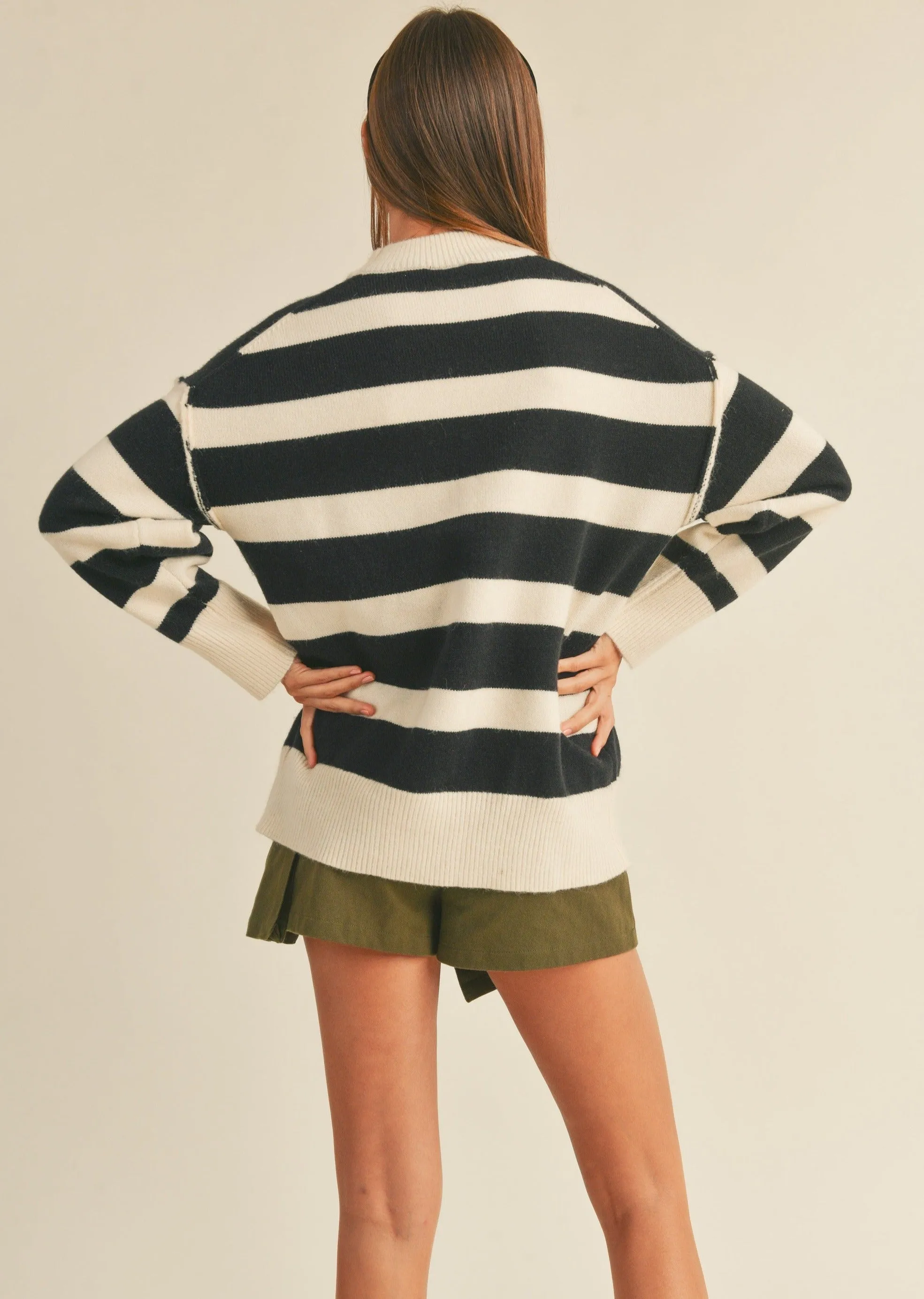 Cozy Stripe Sweater sold by Evercado product image thumbnail 4