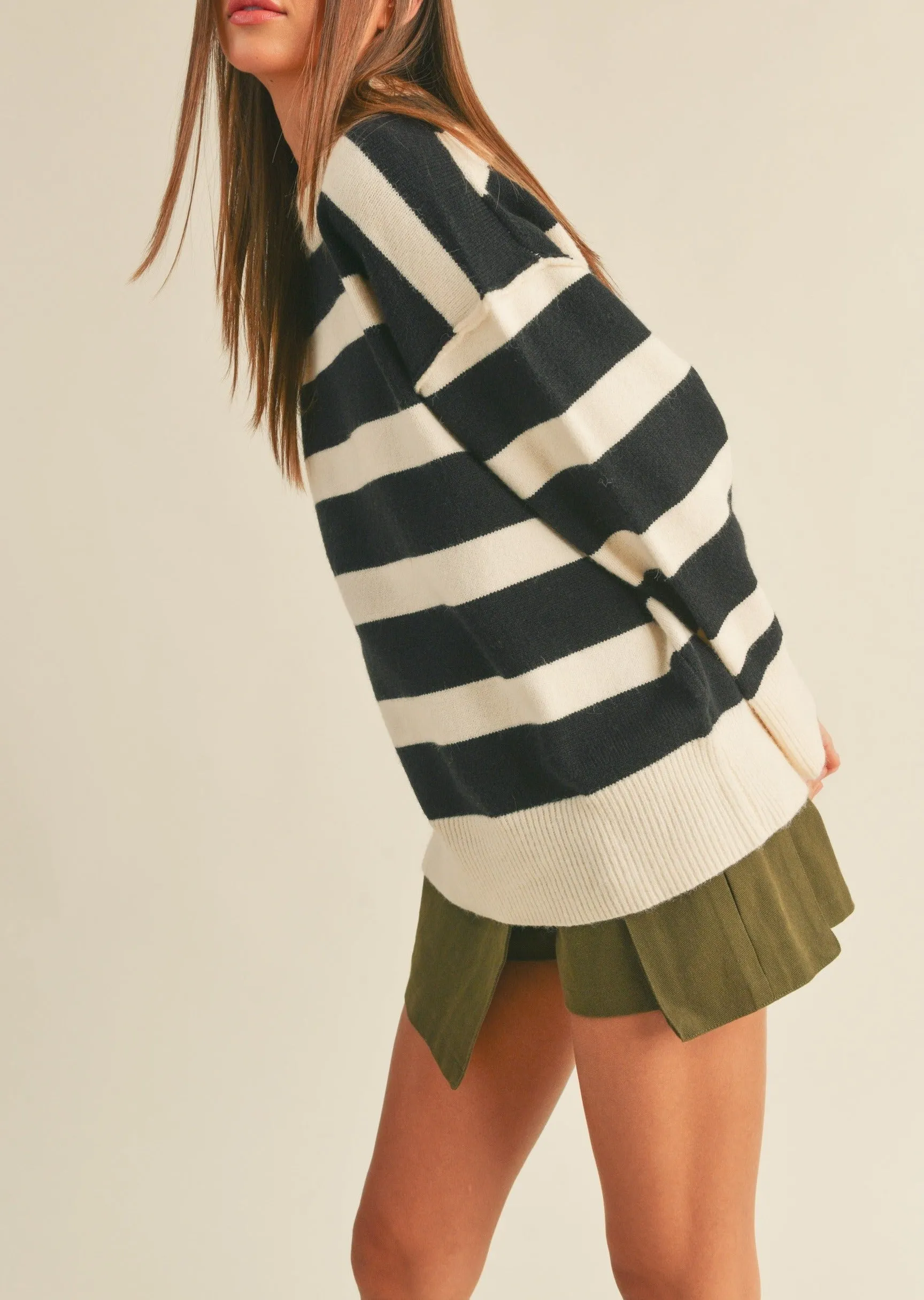 Cozy Stripe Sweater sold by Evercado product image thumbnail 3