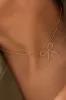 Dainty Bow Necklace sold by Evercado