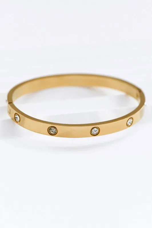 Hinged Bangle Bracelet sold by Evercado product image thumbnail 2