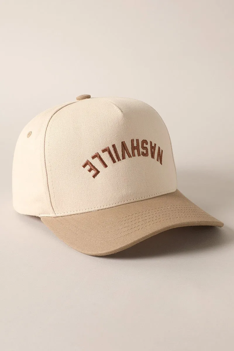 Nashville Upside Down Trucker Baseball Cap sold by Evercado product image thumbnail 3