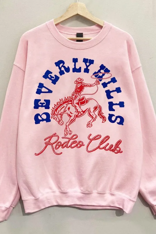 Beverly Hills Rodeo Oversized Sweatshirt sold by Evercado
