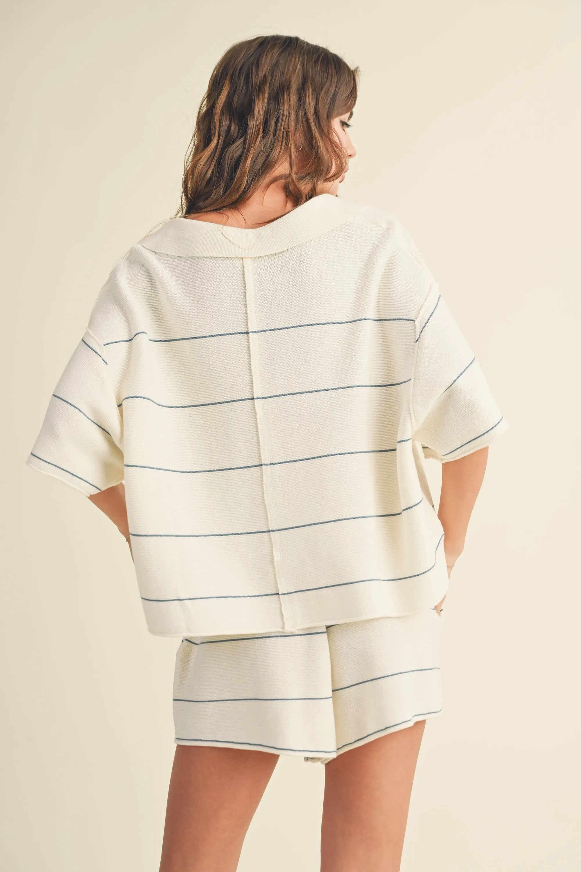 Comfy Knitted Collar Top sold by Evercado product image thumbnail 2