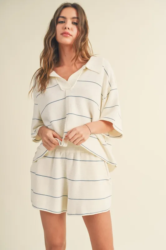 Comfy Knitted Collar Top sold by Evercado