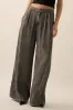Pleated Wide Leg Light Denim Pants sold by Evercado