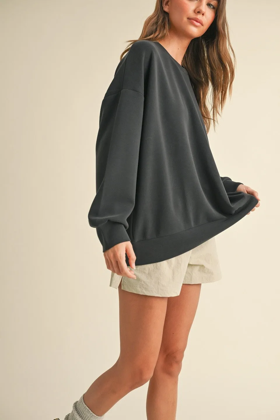 Super Soft Oversized Sweatshirt sold by Evercado product image thumbnail 5