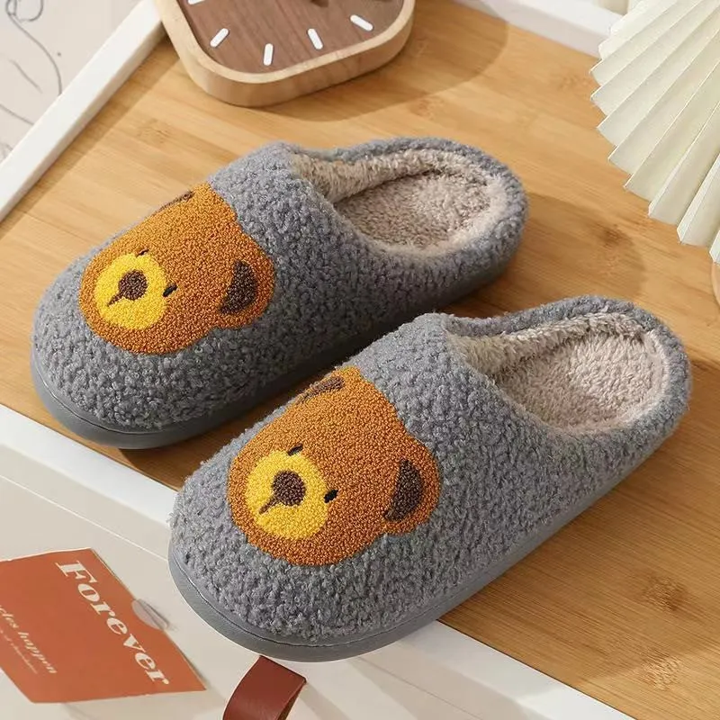 Cute Bear Fluffy Slippers sold by Evercado product image thumbnail 4