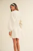 Balloon Sleeve Sweater Dress sold by Evercado