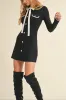 Lovely Sweater Knit Mini Dress sold by Evercado