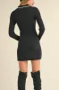 Lovely Sweater Knit Mini Dress sold by Evercado