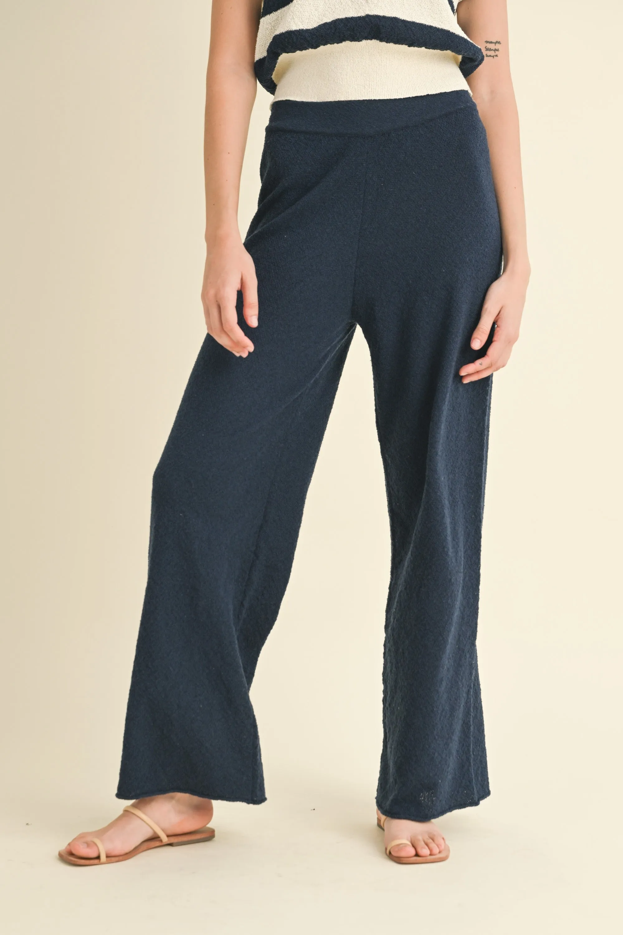 Comfy Knitted Straight Leg Pants sold by Evercado product image thumbnail 2