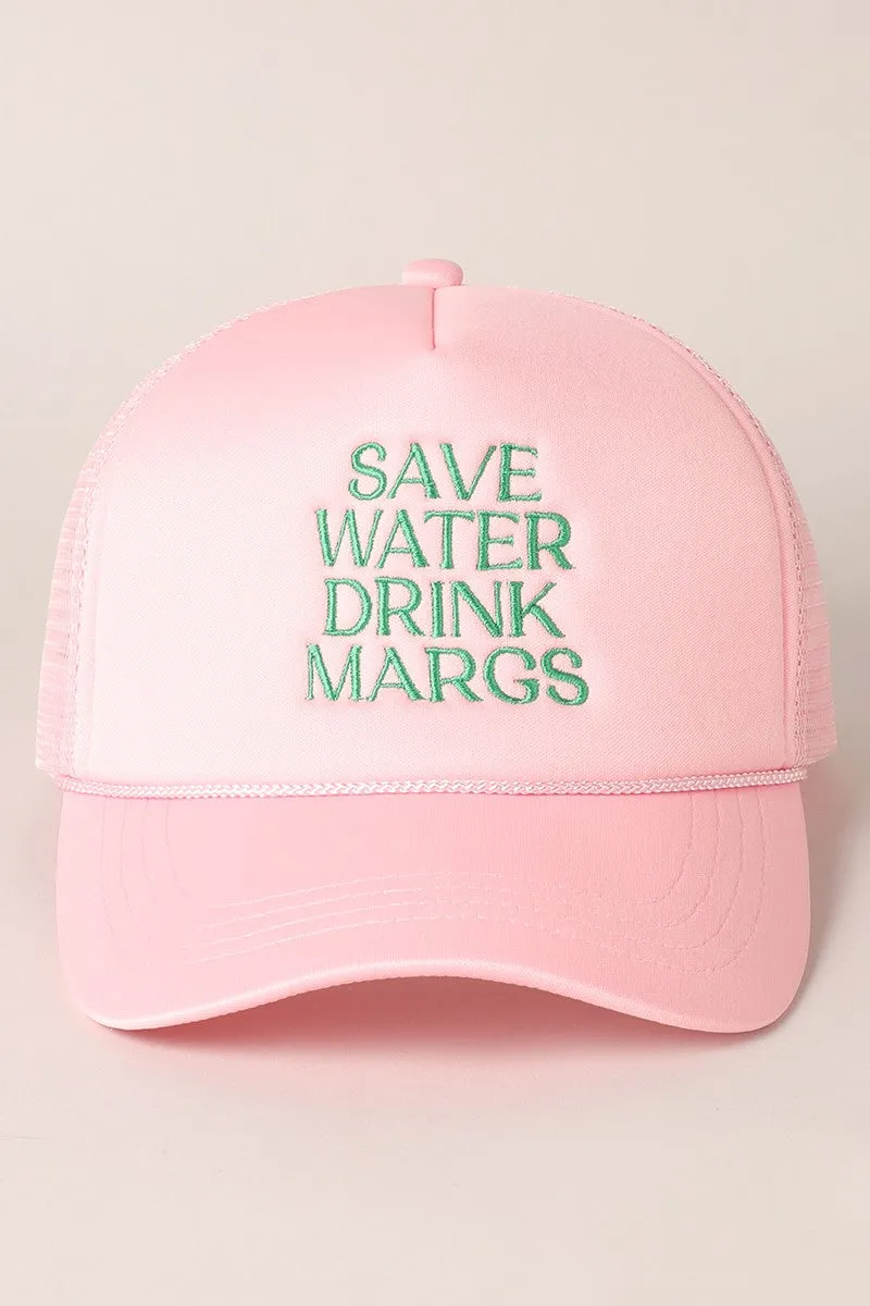 Save Water Drink Margs Embroidered Cap sold by Evercado product image thumbnail 3