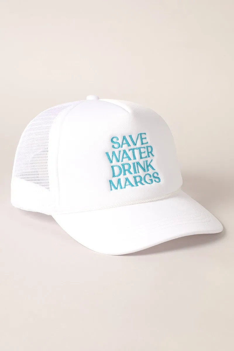 Save Water Drink Margs Embroidered Cap sold by Evercado product image thumbnail 4