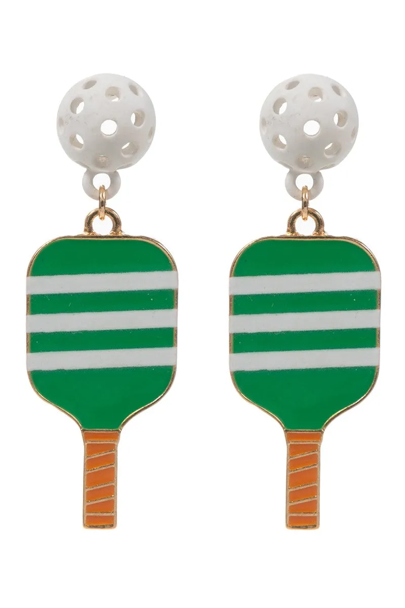 Pickleball Earrings sold by Evercado product image thumbnail 2