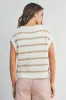 Stripe Knit Tank Top sold by Evercado