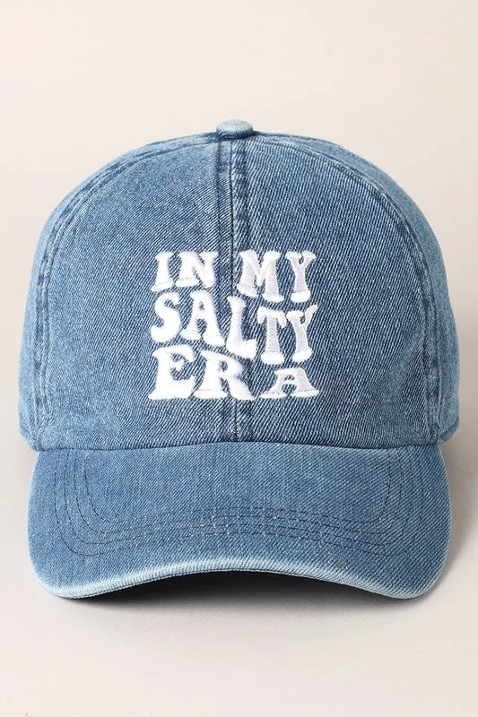In My Salty Era Baseball Cap sold by Evercado