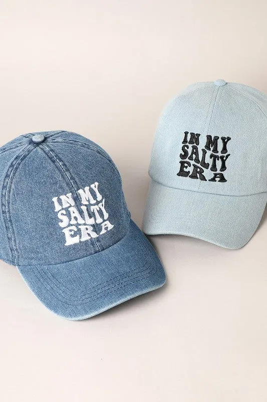 In My Salty Era Baseball Cap sold by Evercado product image thumbnail 4