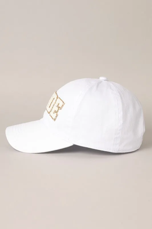 BRIDE Chenille Letter Patch Baseball Cap sold by Evercado product image thumbnail 4