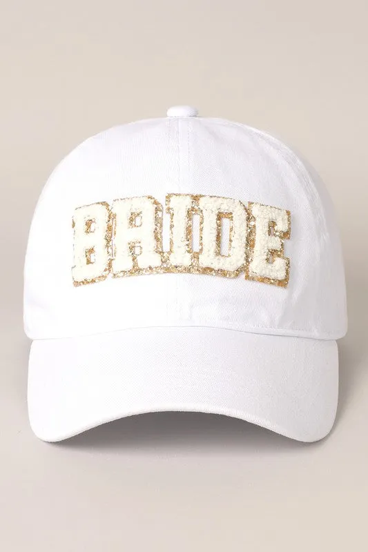 BRIDE Chenille Letter Patch Baseball Cap sold by Evercado