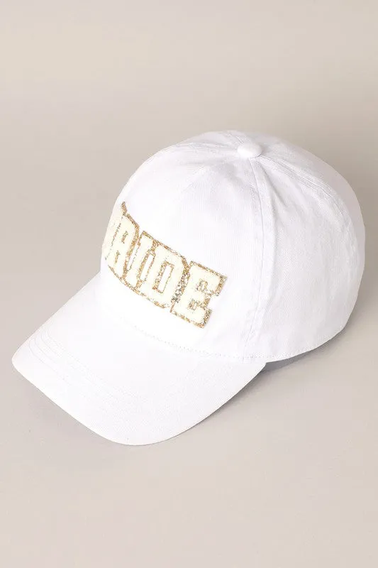BRIDE Chenille Letter Patch Baseball Cap sold by Evercado product image thumbnail 2